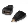 POPPSTAR 2x HDMI Adapter (Micro HDMI Male to HDMI Female,