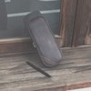 LOONLOON 600 Pencil Case, Rust Brown, casual