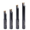 Accusize Industrial Tools 4 Pc 1/2'' Round Shank Indexable Boring