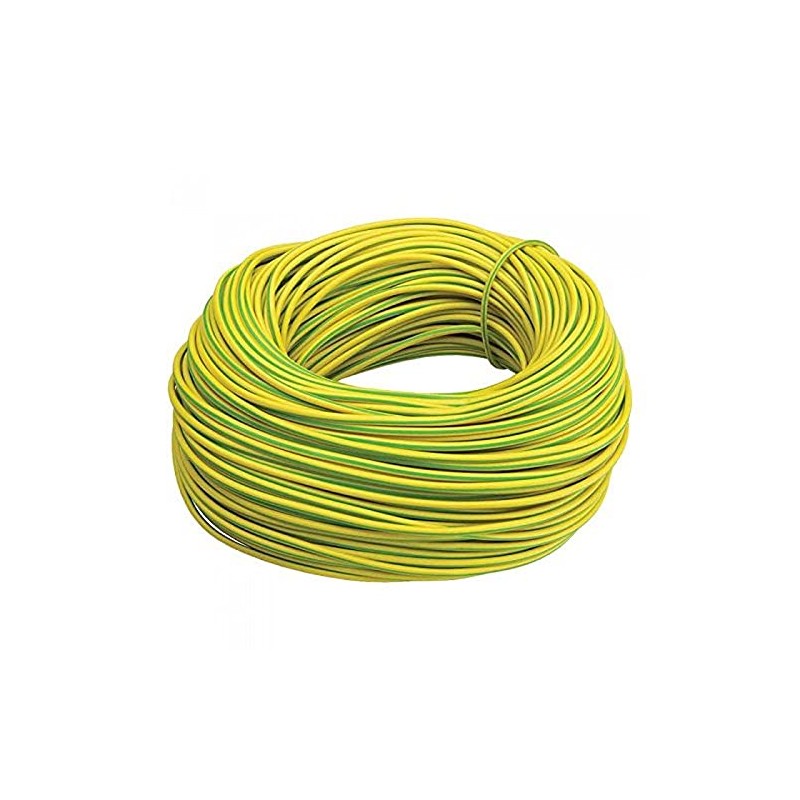 Ali's DIY Electrical PVC Yellow/Green Earth Sleeving - 6mm -
