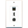 RiteAV - 1 Port HDMI 1 Shielded Cat6 Ethernet 1