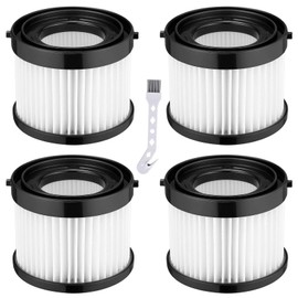 Alrens 4 Pack 49-90-1951 HEPA Vacuum Filters for Milwaukee M18 Compact Vaccum 0882-20, part# 49-90-1951, 49-90-0160