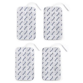4 Extra Big Electrode-Pads for EMS-electrodstimulation Against Cellulite - axion