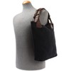 Leconi LE0033-V Women's Handbag, Real Leather, Suede, Shopper Bag for