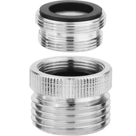 Tap Adapter, Tap Adapter, Thread Adapter, 22 Female Thread to 3/4 GHT Male Thread Connection, Tap Hose Attachment Sink Adapter for Kitchen and Bathroom