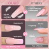 French Press-on Nails, Glossy False Nails Long, Square False Nails