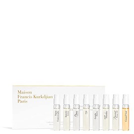 Maison Francis Kurkdjian Fragrance Wardrobe for Him 8-Piece Set, (2 X 0.06 Oz Eau De Toilette Spray + 6 X 0.06 Eau De Parfum Spray)