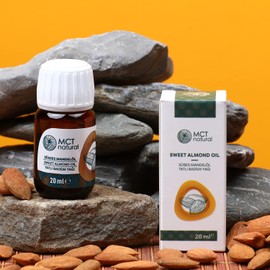 MCT natural Sweet Almond Oil 20 ml 100% Natural