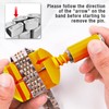 Watch Link Removal Kit, Resizing Adjustment Watch Band Sizing Strap