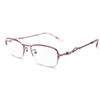 Progressive Multifocal Computer Reading Glasses Half-rimless Presbyopic Eyewear Blue Light