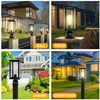 Hulitnag Dusk to Dawn Outdoor Post Lights, Outside Post Light