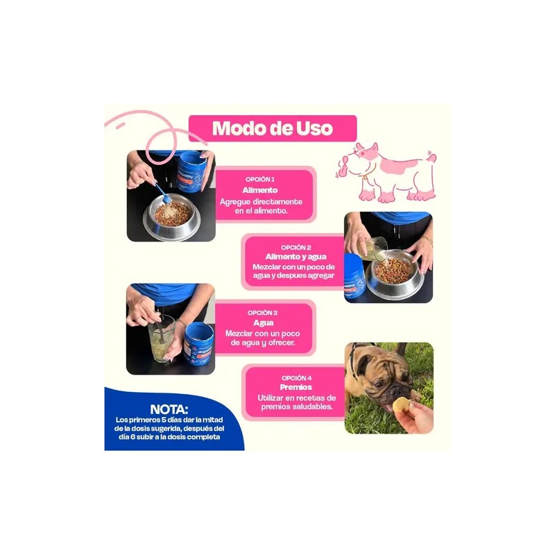 Dogelthy Gastro Aid Probioticos Para Perros 135g Sabor Cerdo