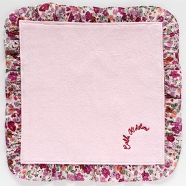 Cath Kidston 001455-0001-01 Large Ruffle Towel Handkerchief (11.0 inches (28 cm) LOVE DITSY (Pink) Women's Towel Hand Towel Approx. 11.0 inches (28 cm)