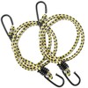 Keeper 06036-6 36” Vinyl Coated Bungee Cord, Multicolor, 2 Pack