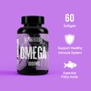 Warrior Warrior Omega Fish Oils 1000mg - 60 Softgel Capsules