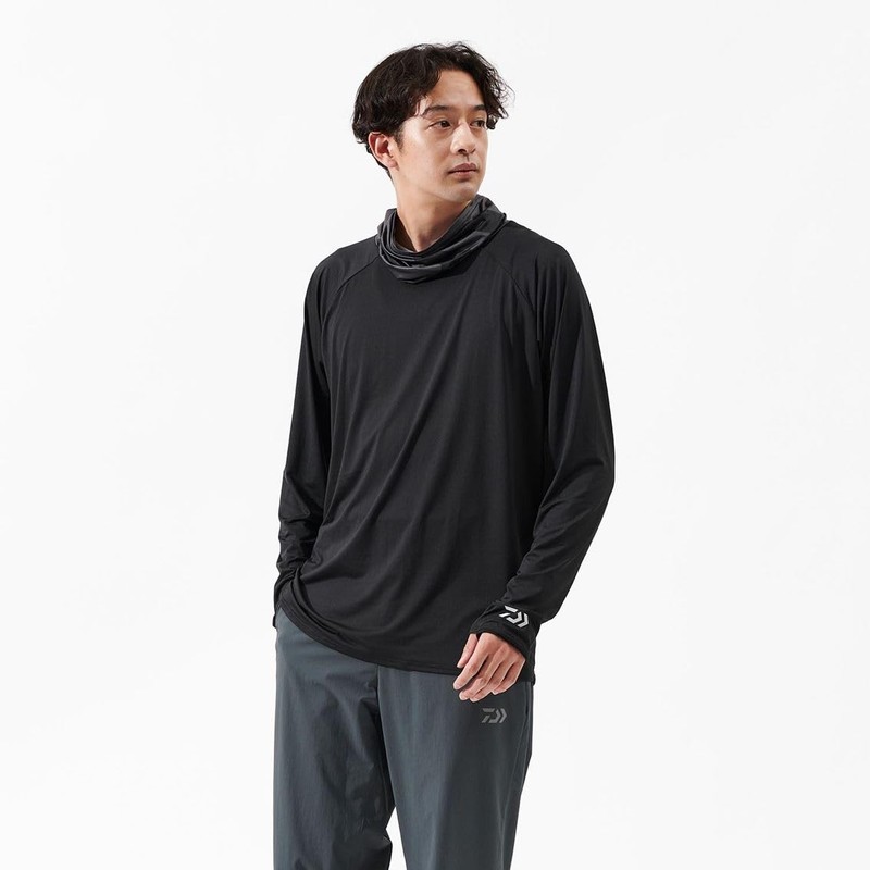 Daiwa 25DE-6025 Rash Guard High Neck Black XL