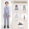 Boys Suits Dress Clothes Vest and Pants Suit Set Light