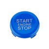 Angelguoguo Blue ABS Car Engine Start Stop Switch Button Cover