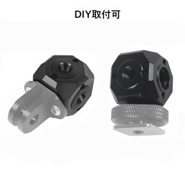 M18 Stand Adapter, 1/4"-20 Screw Hole, 3/8" Threaded Hole, Conversion Adapter, Arri Standard Adapter, Shedding, Aluminum Alloy, Convenient to Carry, Strong Durability, Material