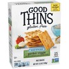 Good Thins Garden Veggie Rice Snacks Gluten Free Crackers, 3.5