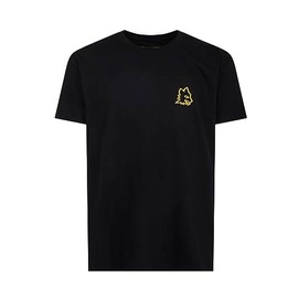 AS Roma T-Shirt Lupa, Adulto, XL, Nero