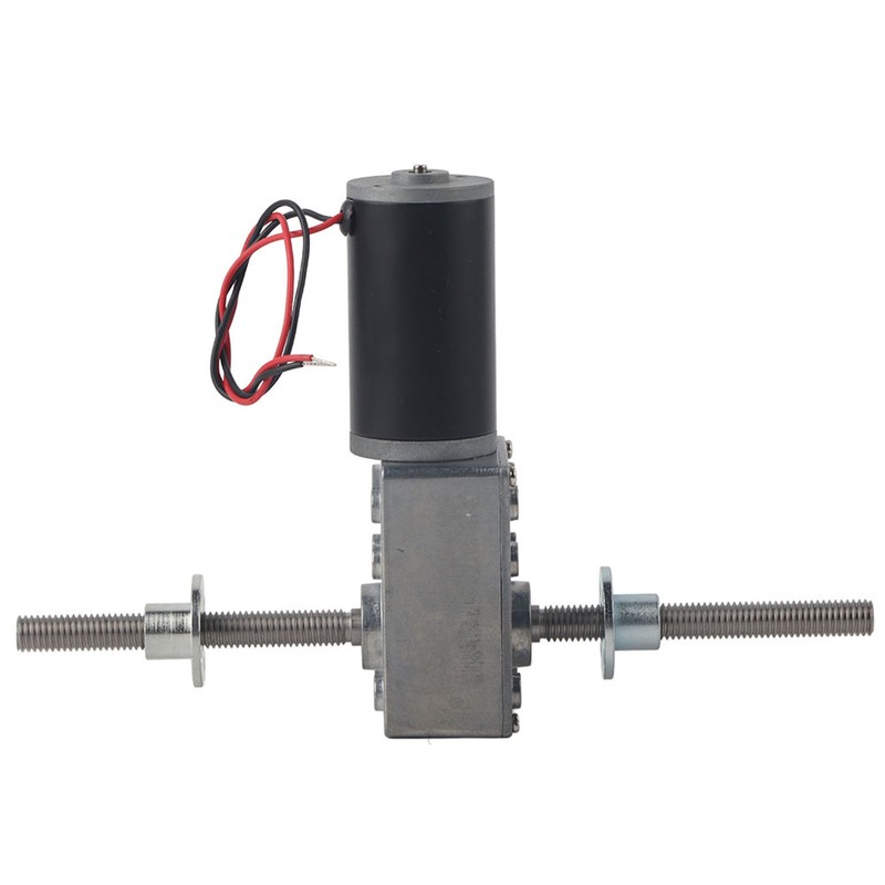Worm Gear Motor Right and Left Hand Shaft Coaxial M8