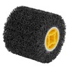 QWORK 4.5 x 4 Inch, 40 Grit Abrasive Wheel &