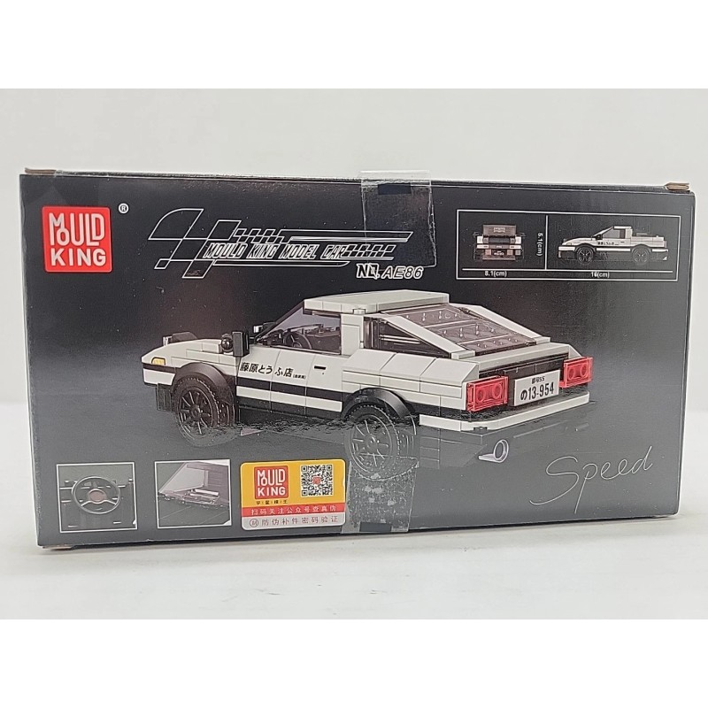 Mould King AE86 Initial D Car Models Building Sets with