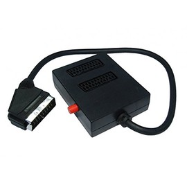 2 Way Scart Splitter Block (Switched)