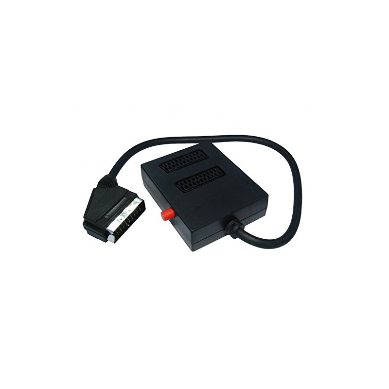 2 Way Scart Splitter Block (Switched)