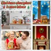 9 Sets Christmas Gingerbread House Kit Christmas Craft Kit Cardboard