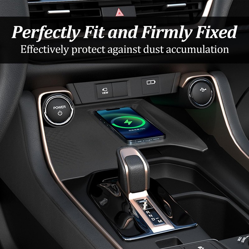 TRSAIM Wireless Charging Mat Compatible with 2024 2025 Toyota Grand