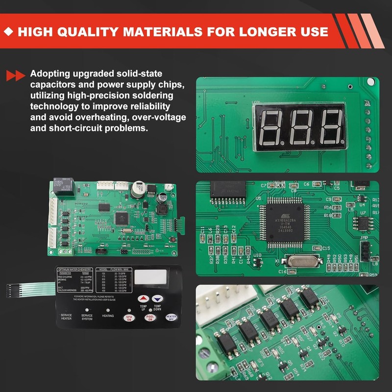 42002-0007S Swimming Pool Heating Control Board Compatible with NA and