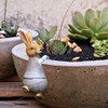 Garden Rabbit Statue Animal Statue Resin Climbing Rabbit Sculpture for
