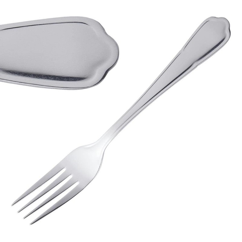 Olympia Dubarry Dessert Fork 189mm 18/0 Stainless Steel Cutlery Kitchen