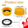 3 Pack Gas Can Cap Replacement, Superior Replacement Lid with