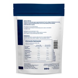 Colágeno Hidrolizado + Biotina, Vitamina C, Ácido Hialurónico sin sabor en polvo 400g