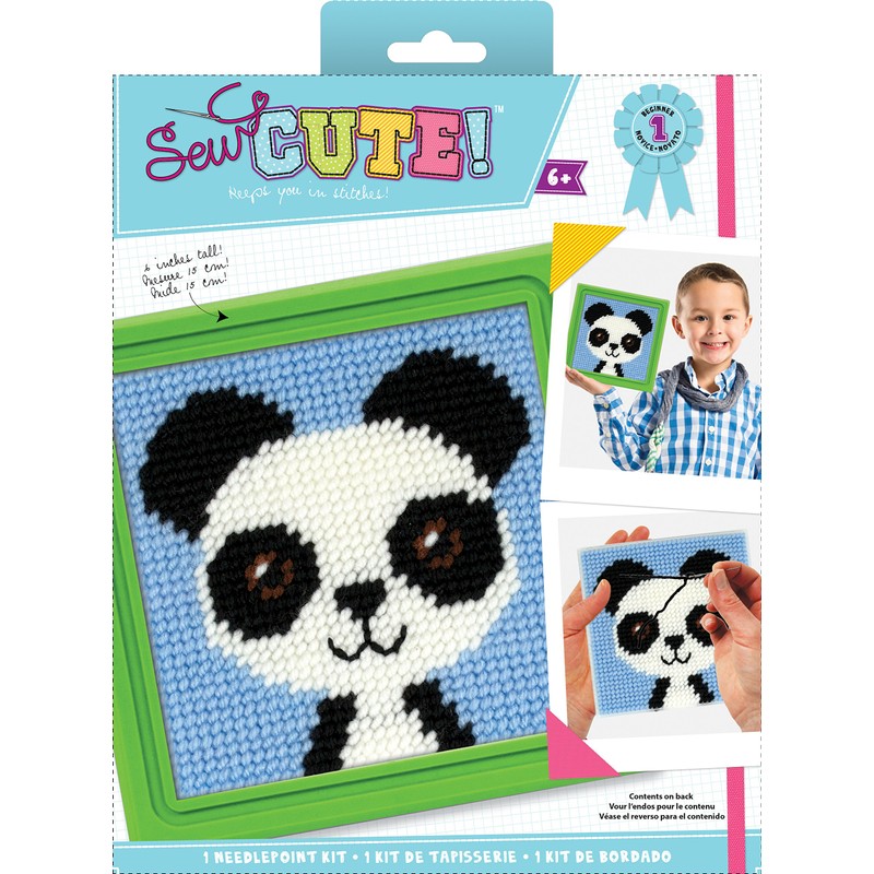 ColorBok 73428 Sew Cute Needlepoint Paul Panda