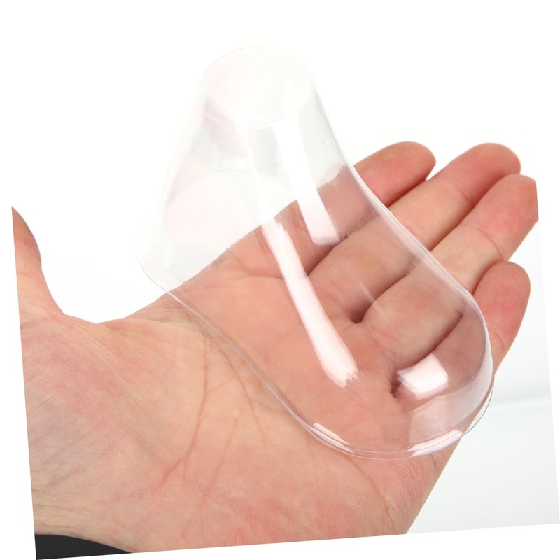BESPORTBLE 20pcs Clear Feet Model Display Stands for Shoes Socks