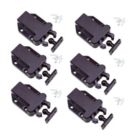 6X Touch Release Catch for Cupboard - GOODCHANCEUK Push to Open Touch Release Latch Cabinets Doors Non-Magnetic Touch Latches for Drawer
