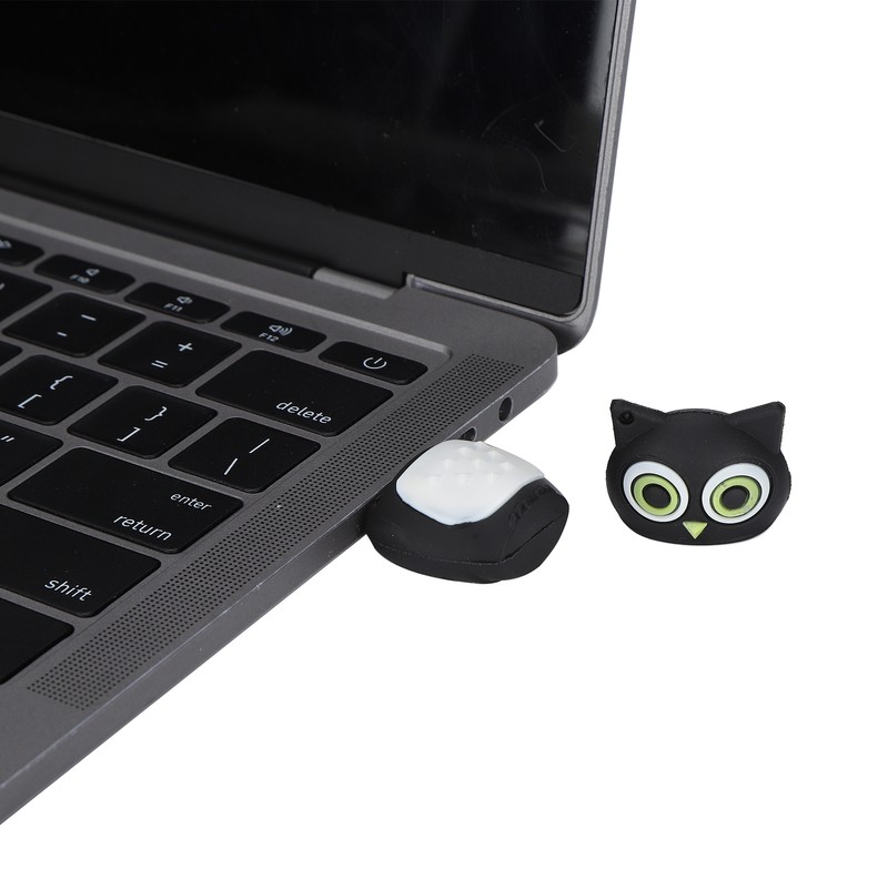 Cartoon U Disk Black Owl Appearance High Speed Bulk Storage