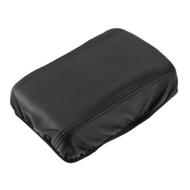 X AUTOHAUX Car Center Console Pad Waterproof Armrest Seat Box Cover Protector for Toyota Corolla Cross 2022 Black