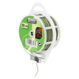 Connex Rankdraht 50 m, grün / Pflanzendraht / Kletterhilfe / Rankhilfe / Blumendraht / Basteldraht / FLOR7863550