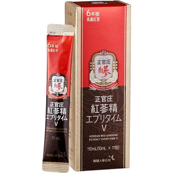 [Japanese Sports Supplements] Jeonggwanjang Red Ginseng Essence Everytime V (Value)