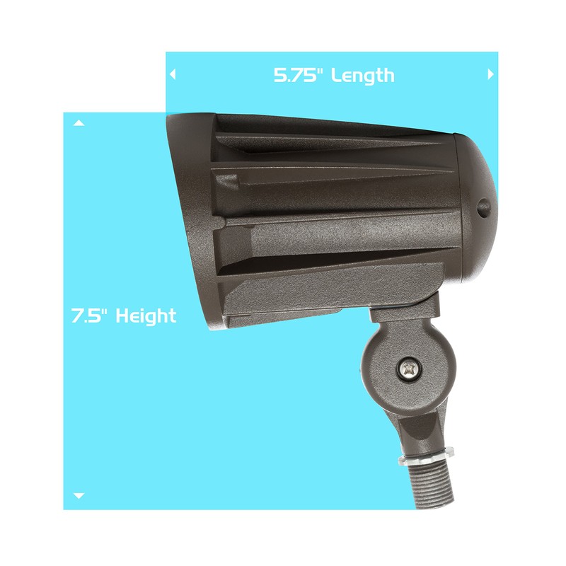 Westgate WG LED 12 Volt Outdoor Landscape Garden Bullet Flood