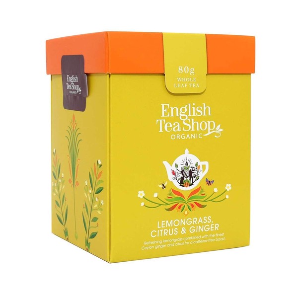 ETS - Teegeschenk Set "Lemongras Ingwer & Zitrusfrüchte" Kräutertee, BIO,
