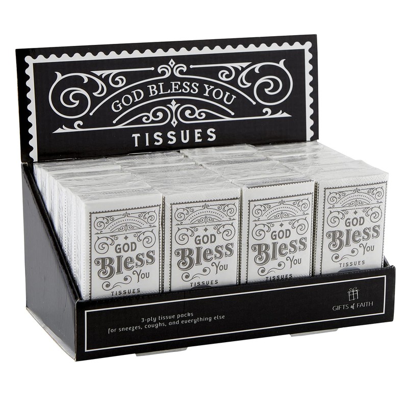Creative Brands Faithworks - Travel Size Pocket Tissue Packs; 24-Count,