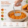Manual Potato Ricer for Smooth Mashed Potatoes – Aluminum Alloy