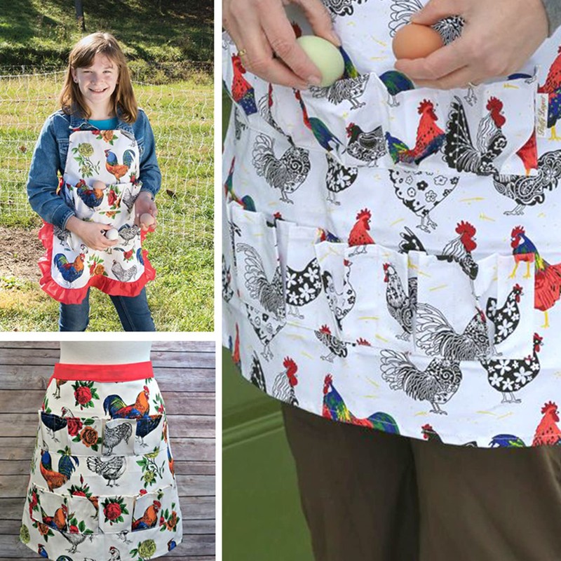Colrid Egg Apron, Egg Apron Collecting, Egg Apron Apron, Farm