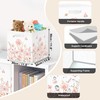 Clastyle 11.8" Flower Storage Basket Set of 3 for Kid